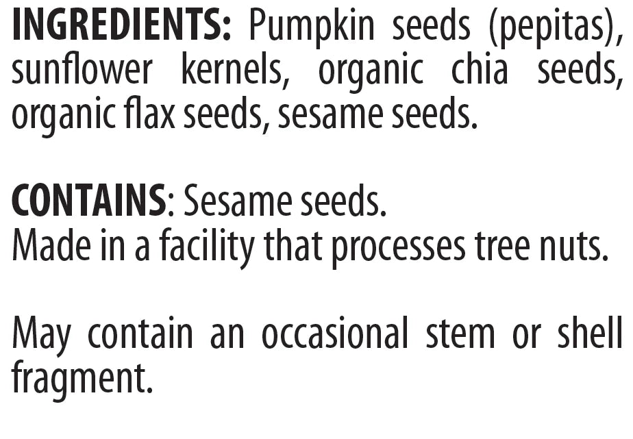 Raw Superfoods Five Seeds Mix BetterFoods