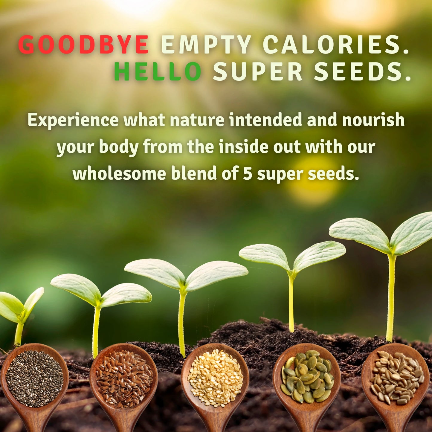 Raw Superfoods Five Seeds Mix BetterFoods