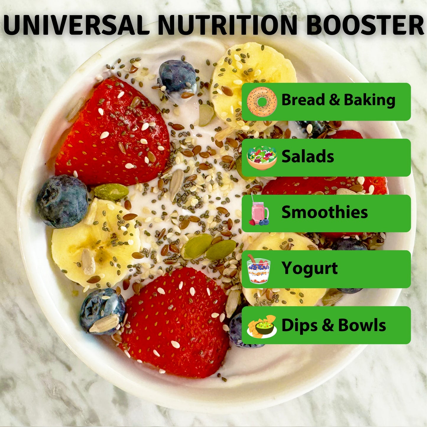 Raw Superfoods Five Seeds Mix BetterFoods