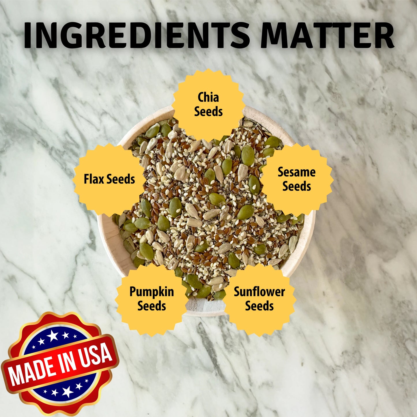 Raw Superfoods Five Seeds Mix BetterFoods