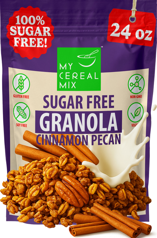 Sugar Free Granola - Cinnamon Pecan MyCerealMix