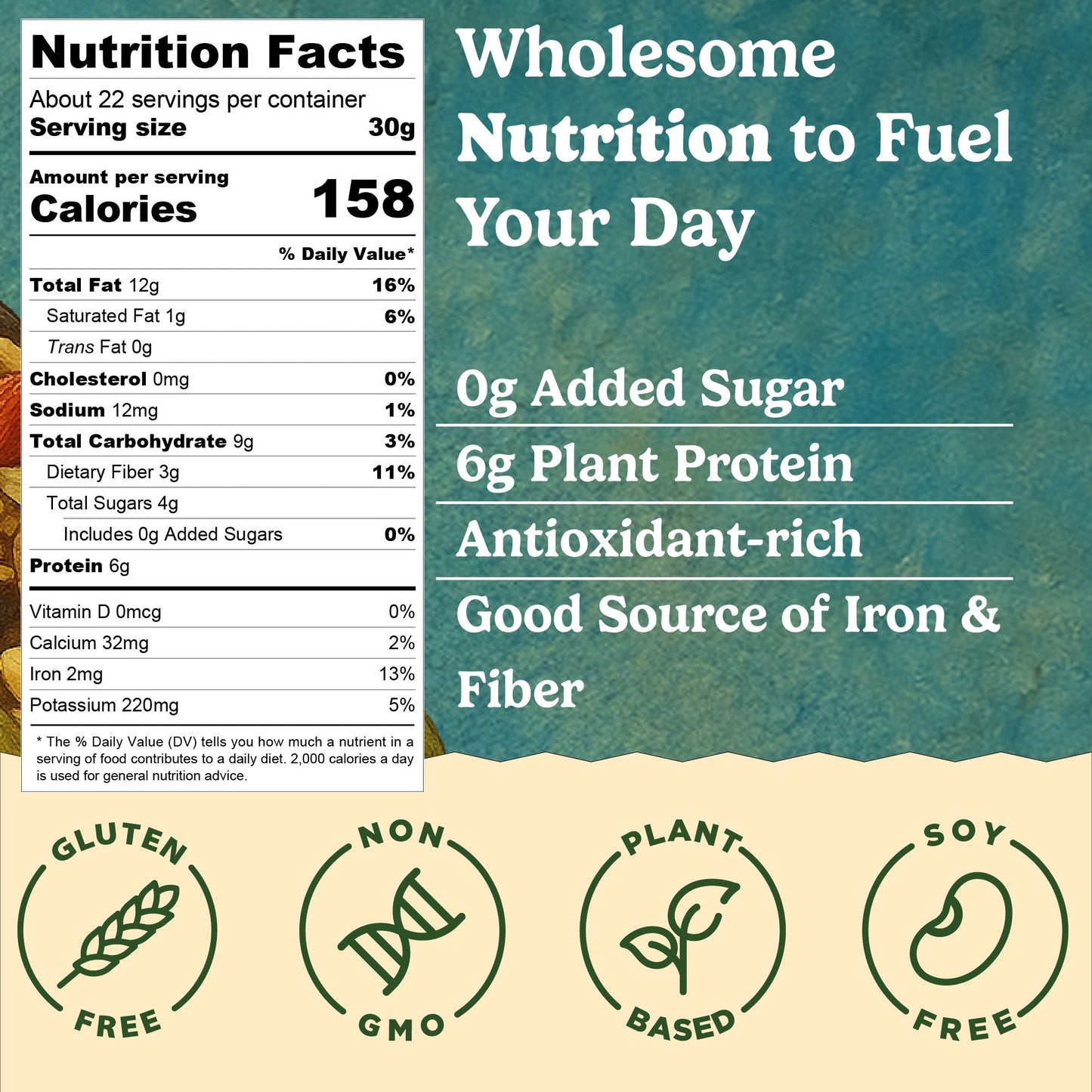 Raw Superfoods Crunch Topper - Nutritional Booster Blend BetterFoods