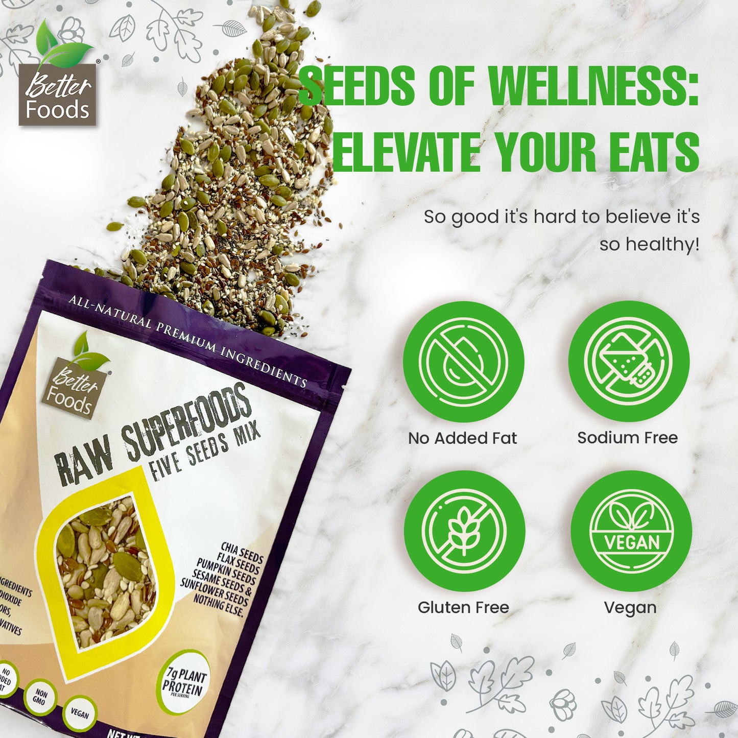 Raw Superfoods Five Seeds Mix