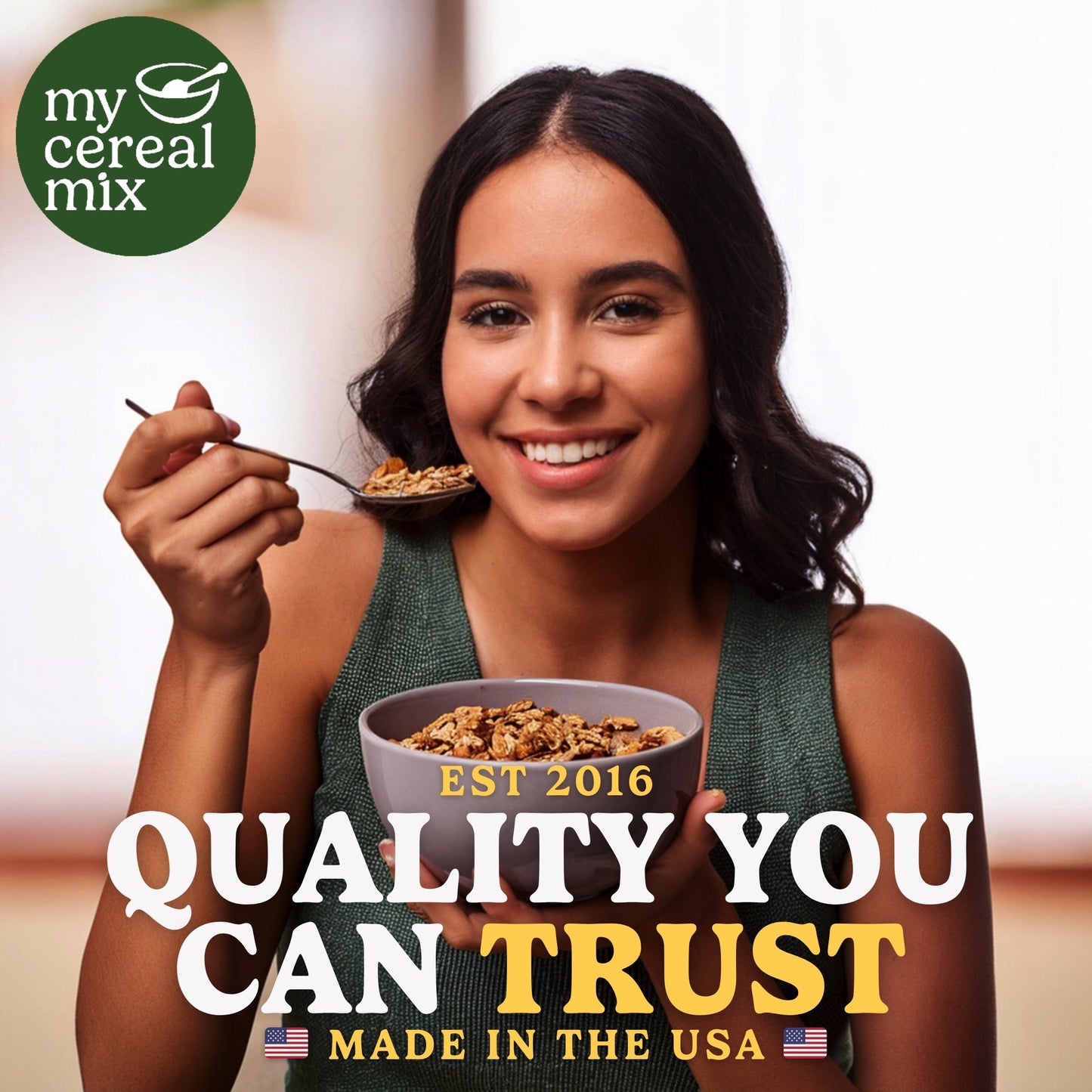 Sugar Free Granola - Vanilla Almond MyCerealMix