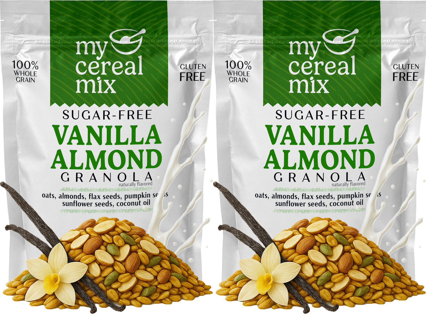 Sugar Free Granola - Vanilla Almond MyCerealMix
