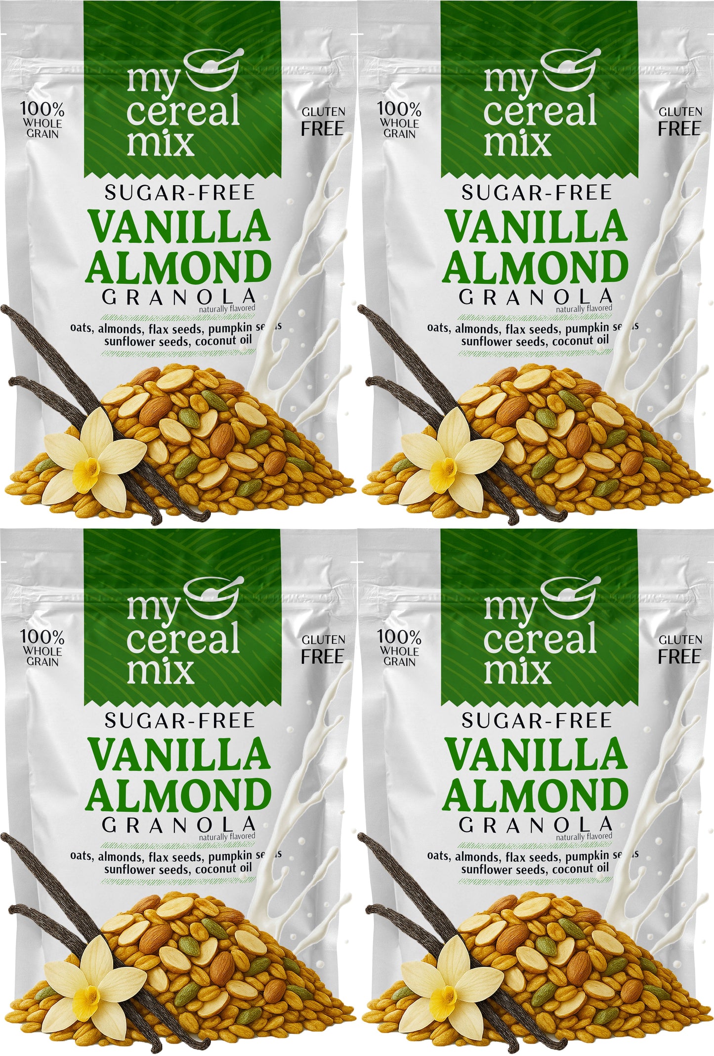 Sugar Free Granola - Vanilla Almond MyCerealMix