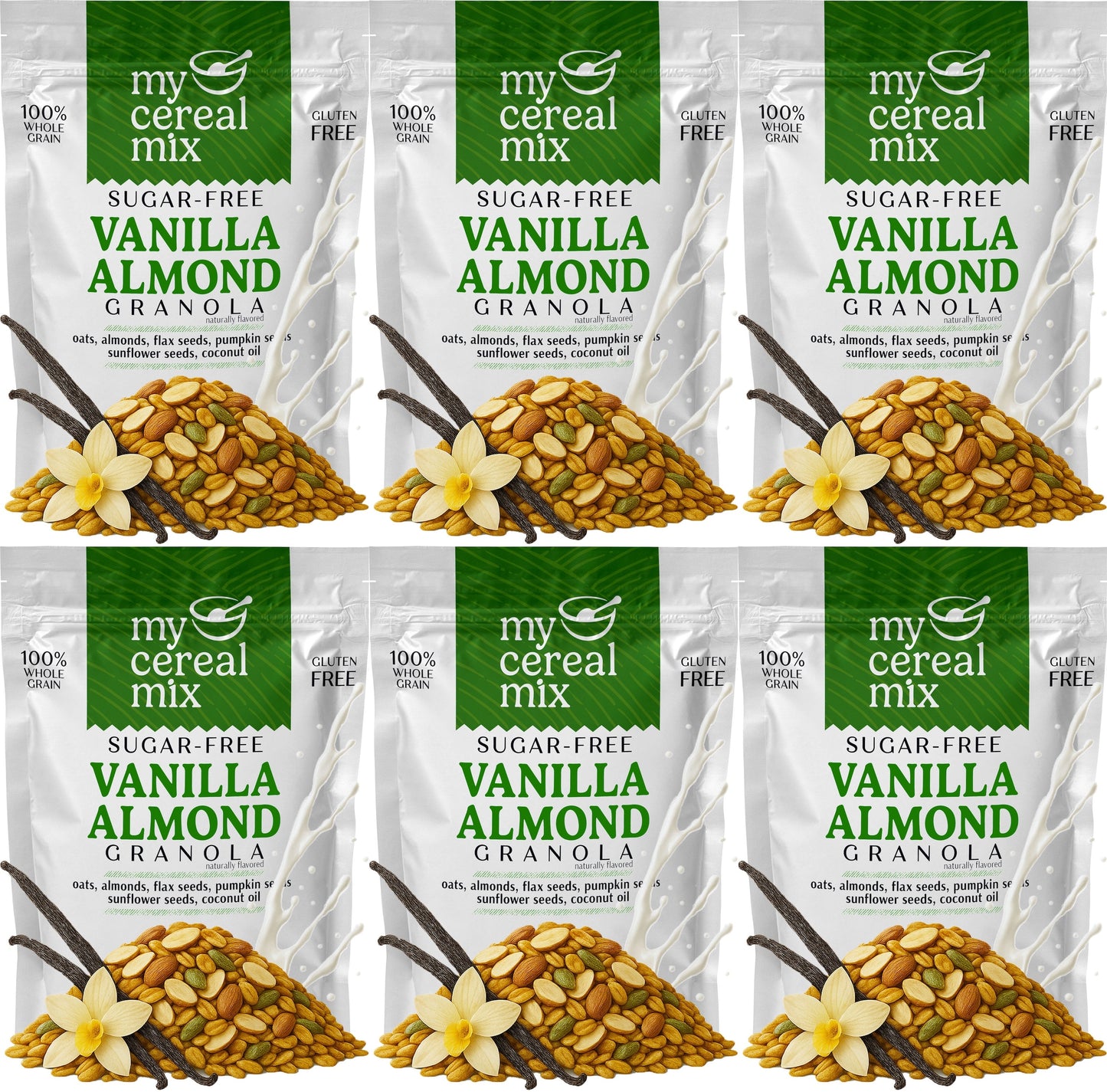 Sugar Free Granola - Vanilla Almond MyCerealMix