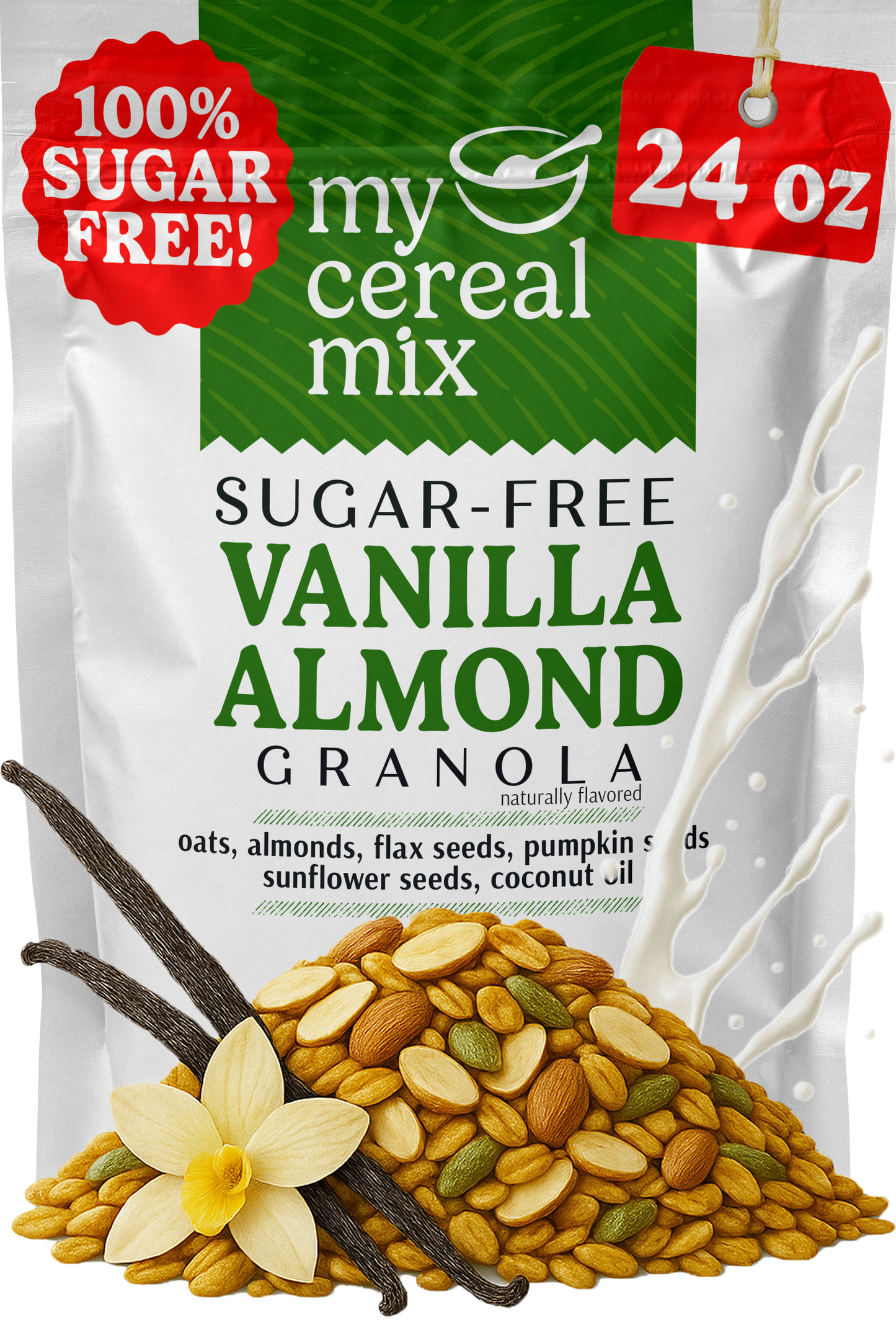 Sugar Free Granola - Vanilla Almond MyCerealMix