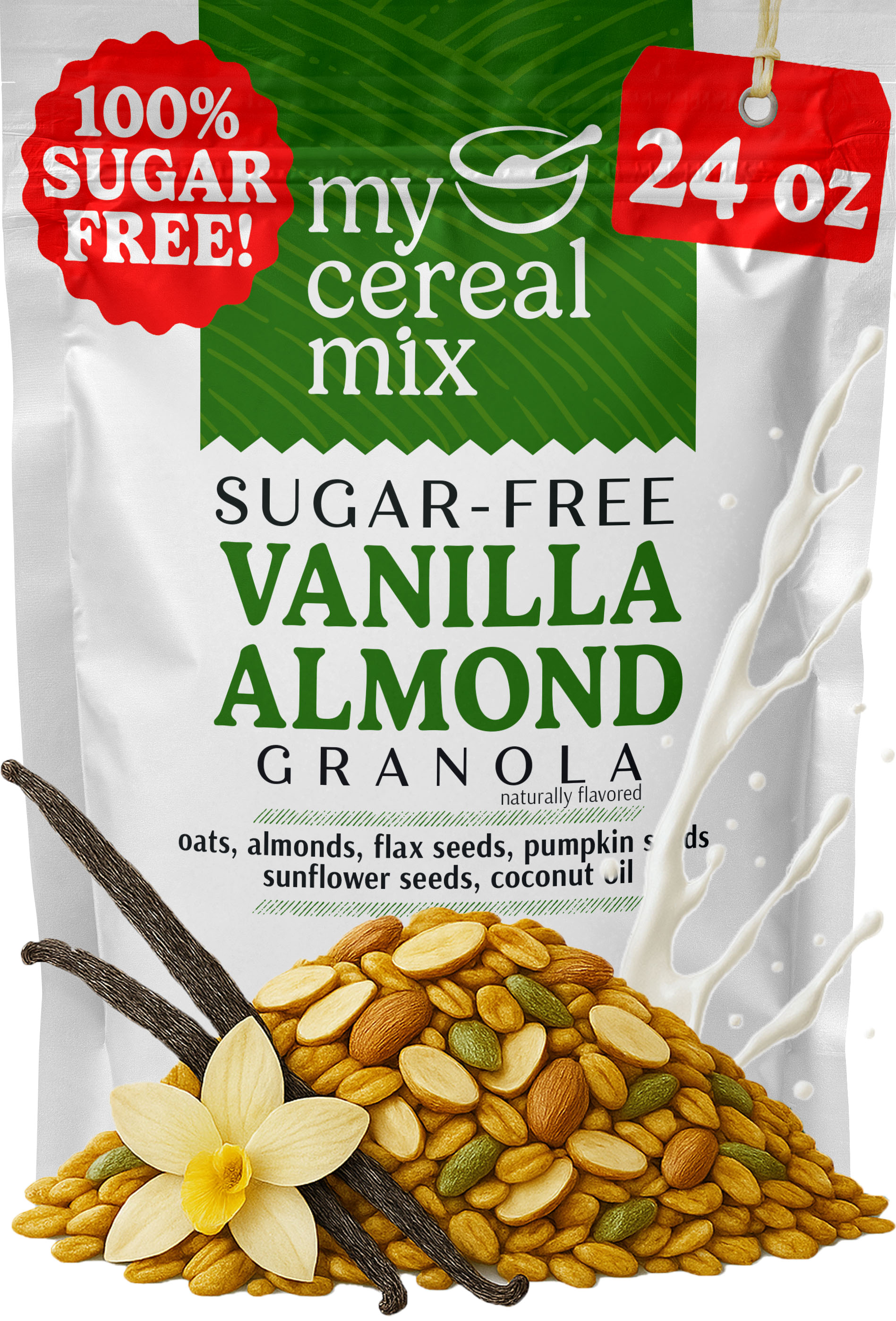 Sugar Free Granola - Vanilla Almond MyCerealMix