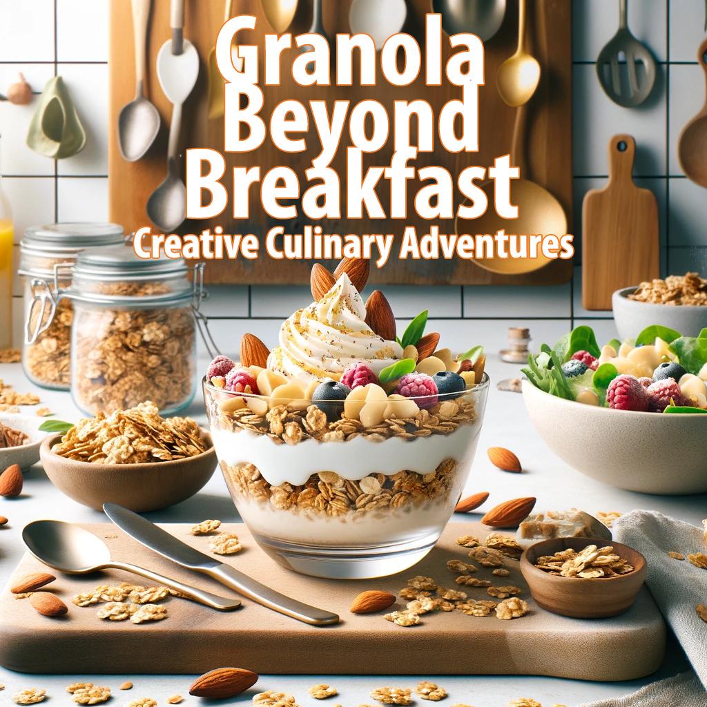 Granola Beyond Breakfast: Creative Culinary Adventures with Vanilla Almond Granola - MyCerealMix