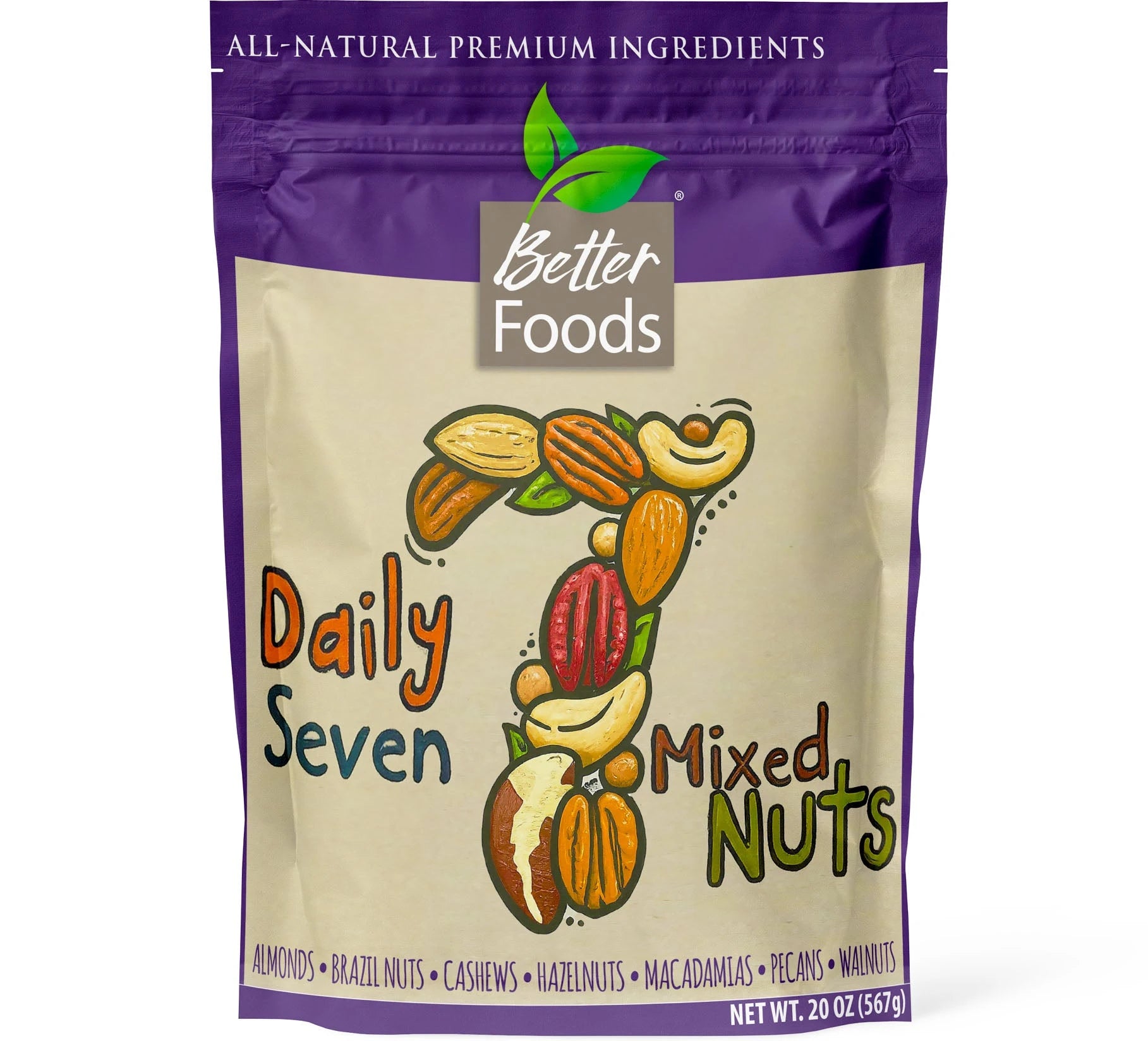 Daily 7 Mixed Nuts BetterFoods