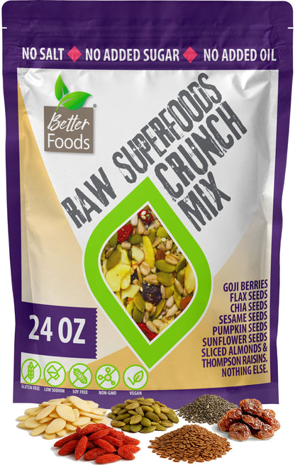 Raw Superfoods Crunch Mix - The Best Salad Topper BetterFoods