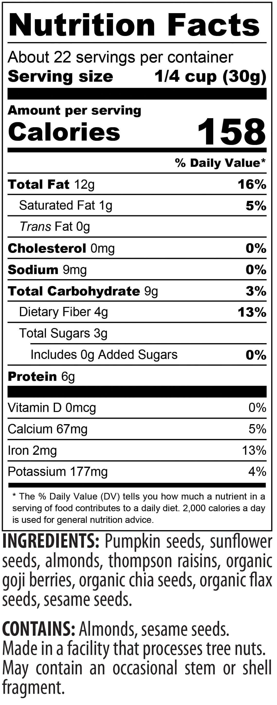 Raw Superfoods Salad Topper BetterFoods