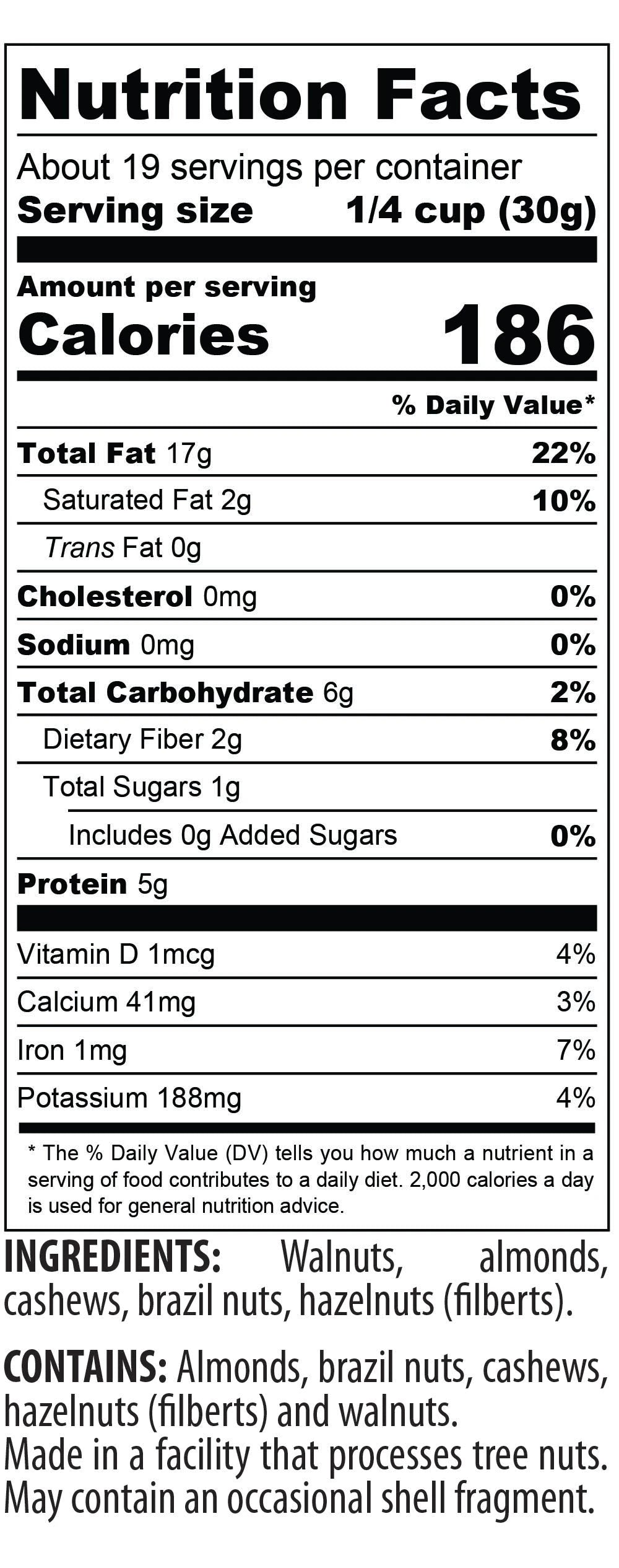 Raw Unsalted Deluxe Omega 3 Mixed Nuts BetterFoods