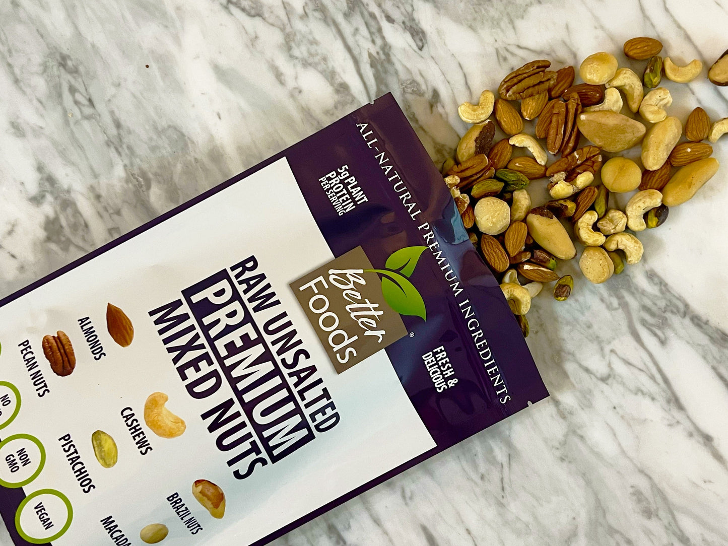 Raw Unsalted Premium Mixed Nuts BetterFoods