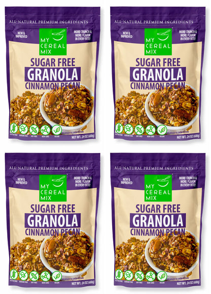 Sugar Free Granola - Cinnamon Pecan MyCerealMix