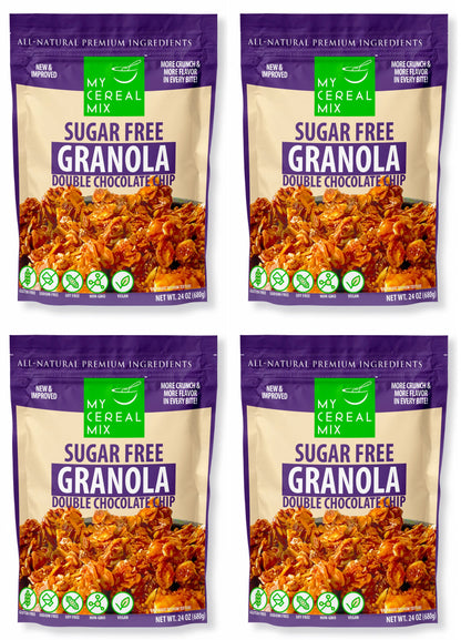 Sugar Free Granola - Double Chocolate Chip MyCerealMix