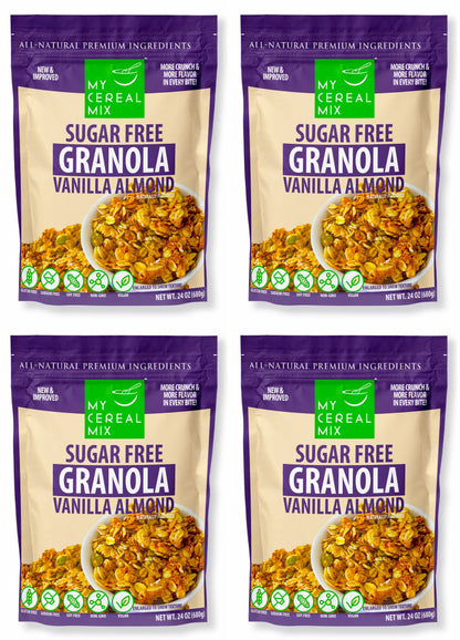 Sugar Free Granola - Vanilla Almond MyCerealMix