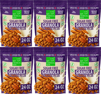 Sugar Free Granola - Cinnamon Pecan MyCerealMix