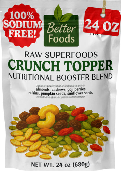 Raw Superfoods Crunch Topper - Nutritional Booster Blend BetterFoods