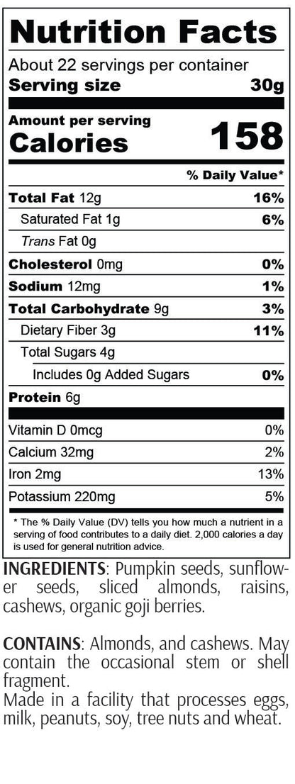 Raw Superfoods Crunch Topper - Nutritional Booster Blend BetterFoods