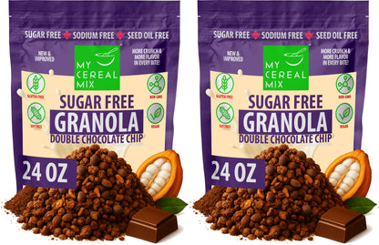 Sugar Free Granola - Double Chocolate Chip MyCerealMix