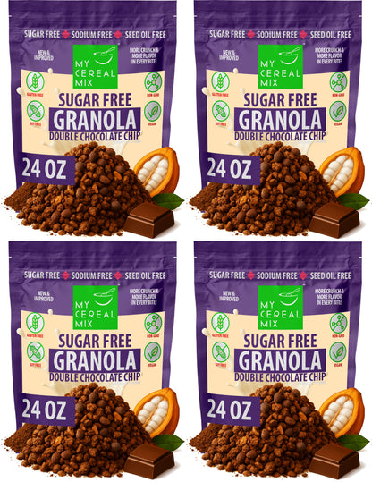 Sugar Free Granola - Double Chocolate Chip MyCerealMix