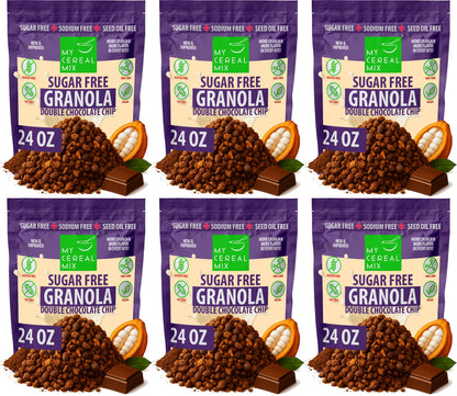 Sugar Free Granola - Double Chocolate Chip MyCerealMix