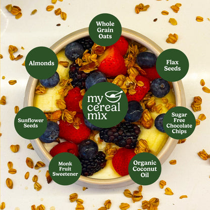 Sugar Free Granola - Double Chocolate Chip MyCerealMix