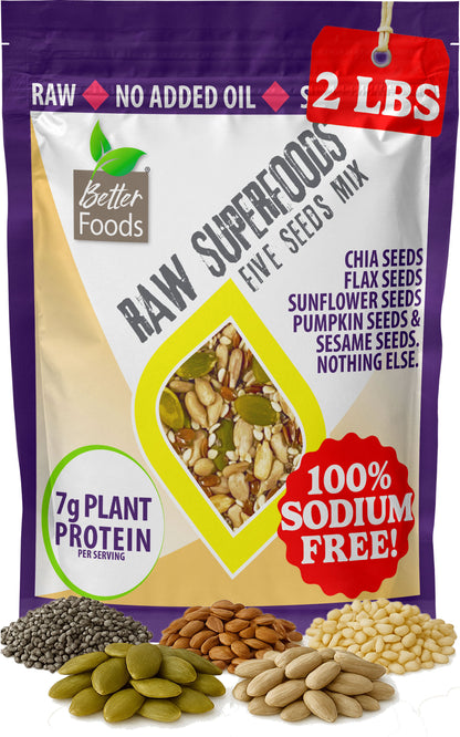 Raw Superfoods Five Seeds Mix BetterFoods