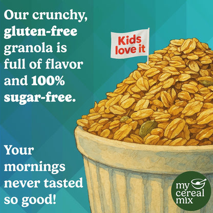 Sugar Free Granola - Vanilla Almond MyCerealMix
