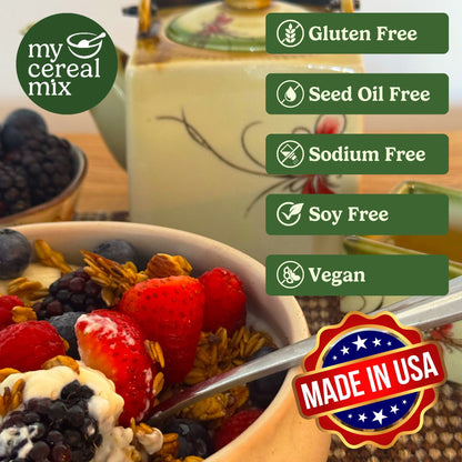 Sugar Free Granola - Vanilla Almond MyCerealMix
