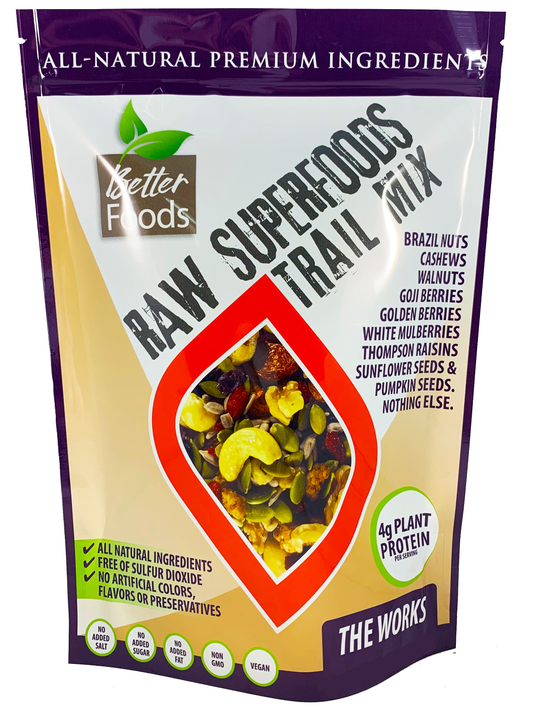 Raw Superfoods Trail Mix - The Works